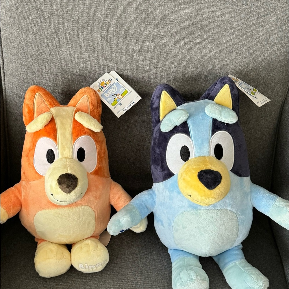 Bluey & Bingo Build-A-Bear Duo